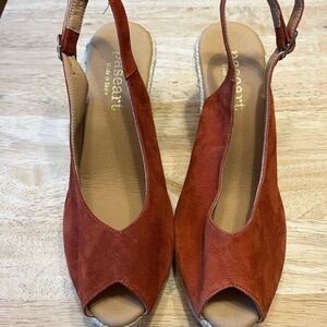 Paseart Espadrille Sandals - Rust Color